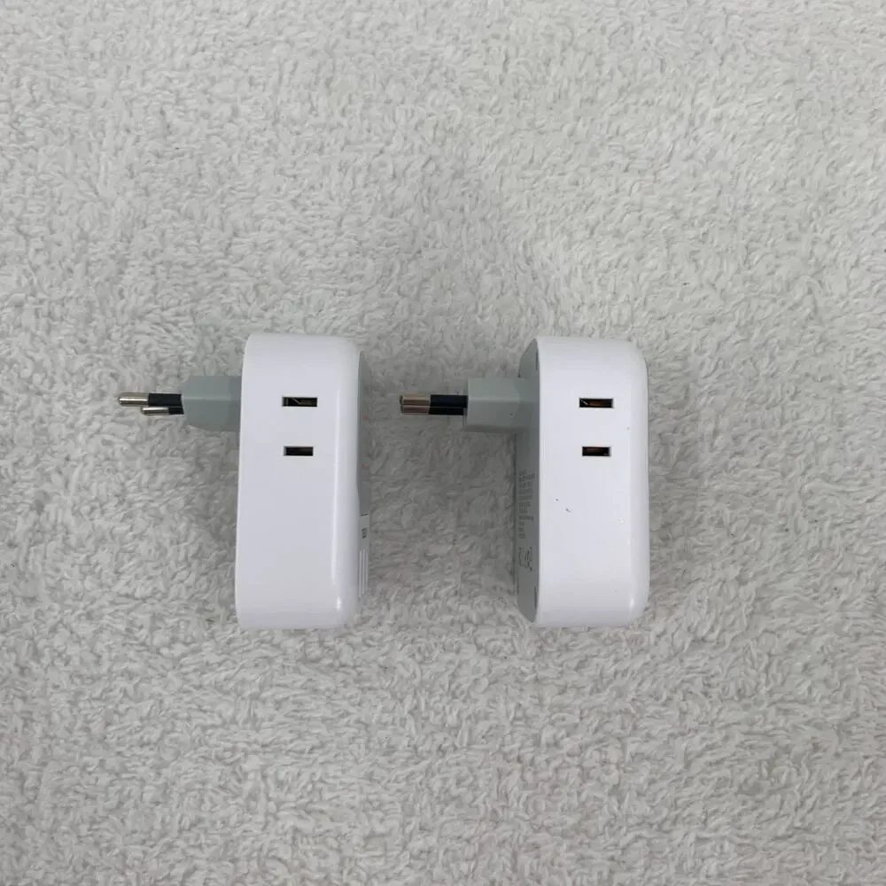 2 Tessan Travel Plug Adapter TS-161-EU-C 4 Outlet/2 USB/1 USB-C US to Europe